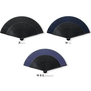 扇子 せんす 高級シルク 長さ22cm 男女兼用 メンズ レディース 女性用 男性用 収納袋 ギフト プレゼント おしゃれ うちわ 小型 送料無料 メール便