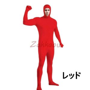 全身タイツ コスプレコスチューム 衣装 仮装 顔出し コスチューム ジョークコスチューム 大人 レディース メンズ キッズ 子供 肌色 黒 緑